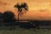 George Inness Sunrise oil painting on canvas